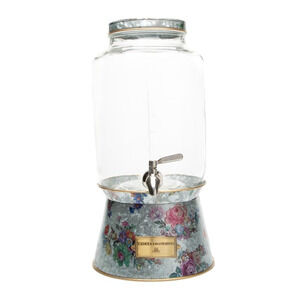 Brand New Mackenzie-Childs Flower Market Galvanized Beverage Dispenser